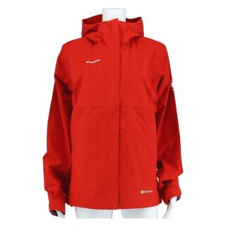 Mammut Hardshell Hiking Jacket Treeline Light HS Hooded (lightweight, waterproof) red ladies