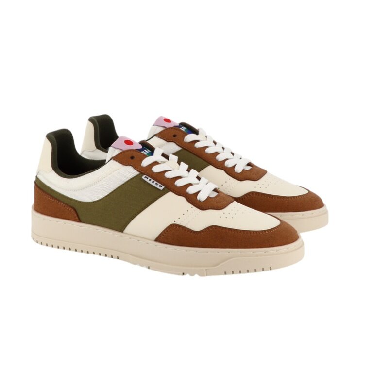 Meeko Sneaker Kiboka Cordura Olive - brown/beige