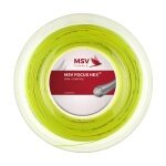 MSV Tennis String Focus Hex (Durability+Spin) neon yellow 200m roll