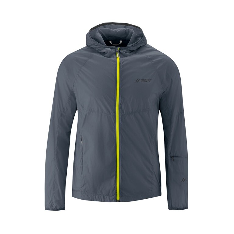 Maier Sports Wind-Wanderjacke Feathery ombre blue Men