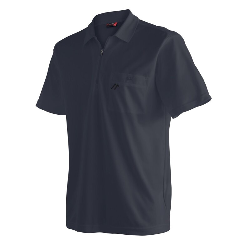 Maier Sports Hiking / Leisure Polo Arwin 2.0 (breathable, quick-drying) midnight blue men's