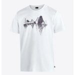 Maier Sports Hiking / Leisure T-shirt Tilia Pique (Polyester, quick-drying) white men's