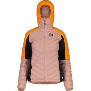 Maloja Winter Down Jacket ArgenteraM (windproof, warm, high insulation) mauve pink/multicoloured ladies