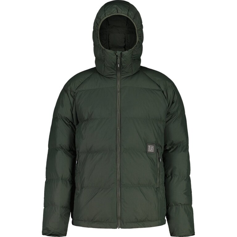 Maloja Winter Down Jacket VolpeM Adventure Puffer ReDown Jacket (very warm, windproof) forest green Men's