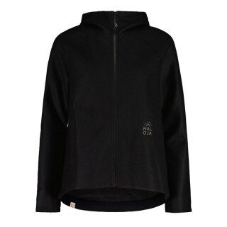 Maloja Fleece Jacket FlachauM with Hood (Alpine Wool) black Ladies