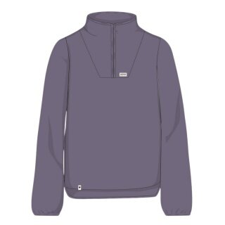 Maloja Fleece Pullover MeltinaM (Half Zip, breathable) purple ladies