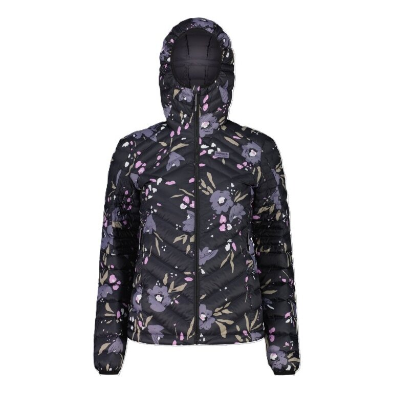 Maloja ArgenteraM Light Mountaineering ReDown Insulation Jacket (light, windproof) black/flower ladies