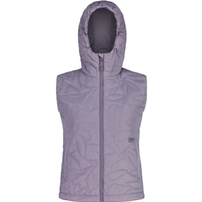 Maloja RedaliaM Alpine Puffer Vest (Primaloft® Bio Insulation, lightweight, windproof) violet ladies