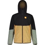 Maloja Ski Jacket PikujM Ski Touring Puffer Jacket (windproof, PrimaLoft® Gold insulation) black/multicoloured Men's