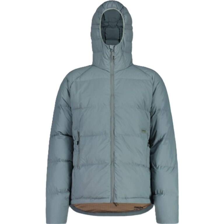Maloja Winter Down Jacket VolpeM Adventure Puffer ReDown (windproof, warm) sage green men's