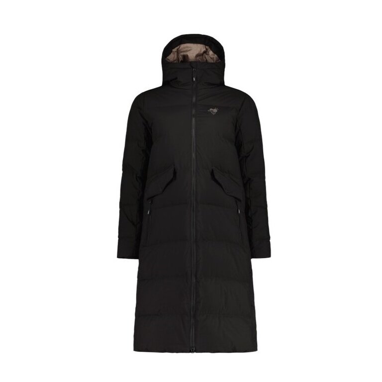 Maloja Winter Down Coat AnkogelM Urban ReDown Coat (2-layer, very warm, windproof) 2025 black ladies