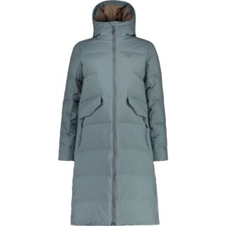 Maloja Winter Down Coat AnkogelM Urban ReDown Coat (2-layer, very warm, windproof) 2025 sage green ladies