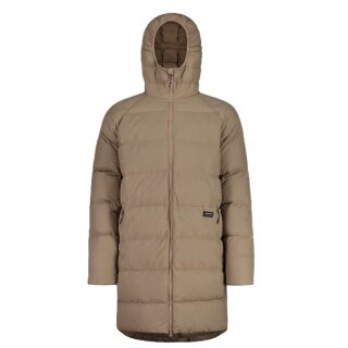 Maloja Winter Down Coat MarzolaU Urban ReDown Coat (warm thanks to down filling, windproof) light brown ladies