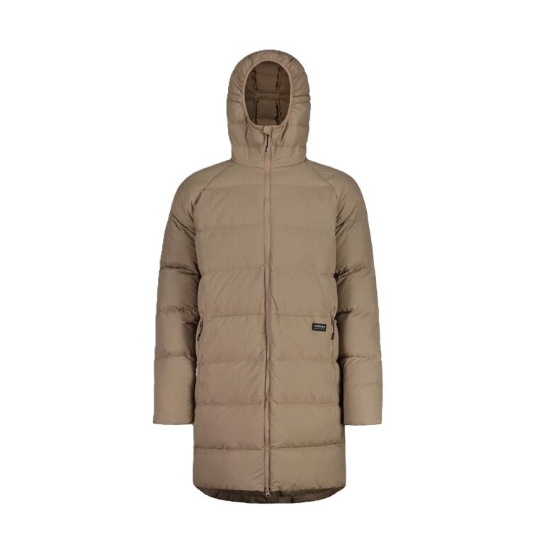 Maloja Winter Down Coat MarzolaU Urban ReDown Coat (warm thanks to down filling, windproof) light brown ladies