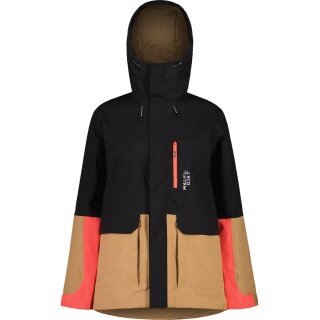 Maloja SelunM Winter Jacket (waterproof, Primaloft® Bio insulation) black/brown ladies