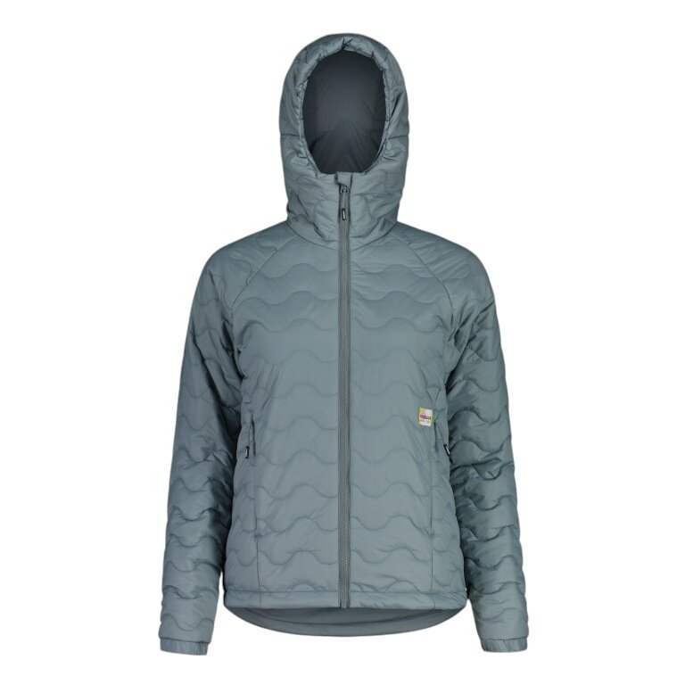 Maloja Isolation Jacket ChrysanthenumM (Primaloft® Bio Insulation, warm, windproof) sage grey ladies