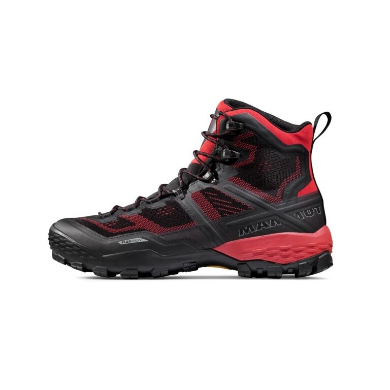 Mammut Hiking Shoes Ducan High GTX (waterproof) black/red Men