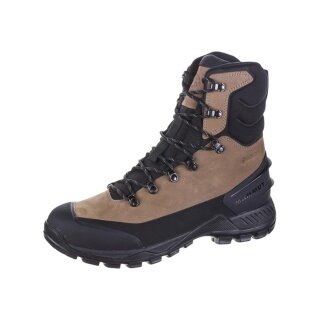 Mammut Winter Hiking Boots Blackfin Leather High GTX (Split Leather, optimal for ice/snow, waterproof) brown/black men's