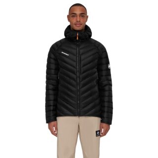 Mammut Winter Down Jacket Broad Peak Insulated Hooded (warm thanks to down filling) 2025 black men's