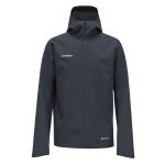 Mammut Hardshell Hiking Jacket Crater Light HS Hooded (waterproof, breathable) navy blue men's