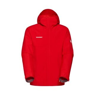Mammut Hardshell Hiking Jacket Treeline Light HS Hooded (lightweight, waterproof) red men's