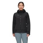 Mammut Hardshell Hiking Jacket Ducan Guide HS Hooded (lightweight, waterproof, 3-layer laminate) black ladies