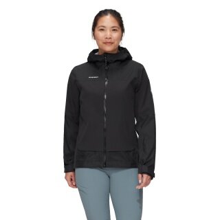 Mammut Hardshell Hiking Jacket Ducan Guide HS Hooded (lightweight, waterproof, 3-layer laminate) black ladies