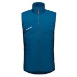 Mammut Insulated Vest Rime Light Insulated Flex Vest (lightweight, wind-resistant, compressible) deep blue/marine blue Men