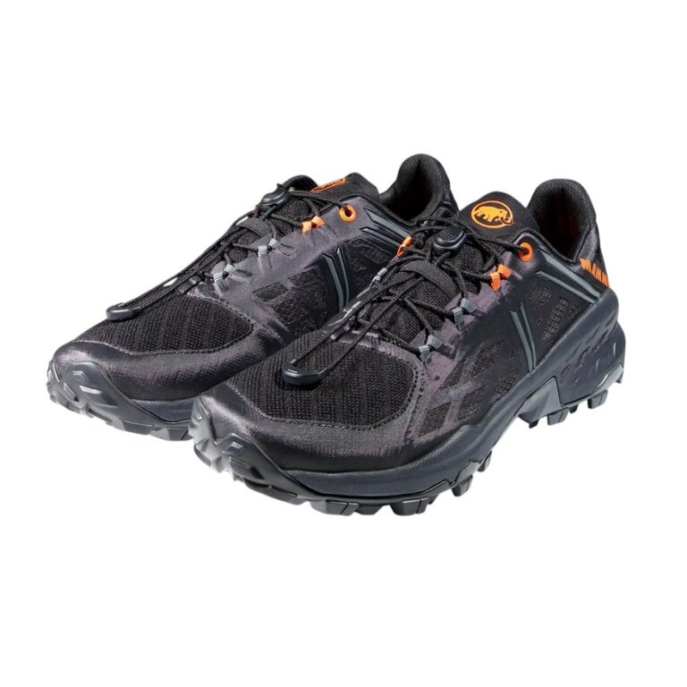 Mammut Trail Running Shoes Sertig TR Low GTX (Multifunctional, waterproof) black/steel grey ladies