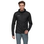 Mammut Ultimate VIII SO Hooded All-Season Softshell Jacket (3-Layer, Windproof) Black Men's