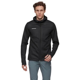 Mammut Ultimate VIII SO Hooded All-Season Softshell Jacket (3-Layer, Windproof) Black Men's