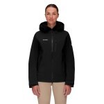 Mammut Hiking Jacket Alto Guide Hardshell Hooded (breathable, waterproof, PFC-free) black Women