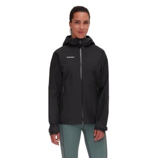 Mammut Hiking Jacket Alto Light Hardshell Hooded (lightweight, waterproof, PFC-free) black Women