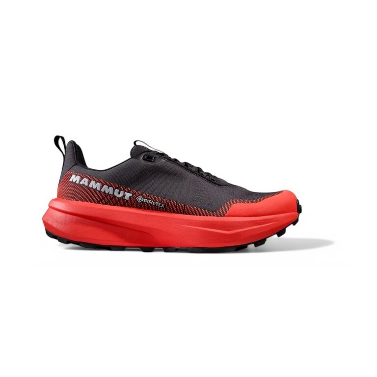 Mammut Aenergy Mtn Low GTX Hiking Shoes (Fast Hiking, waterproof) black/red men's
