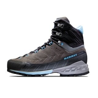 Mammut Hiking Shoes Kento Tour High GTX (Trekking, Suede Leather, Waterproof) Titanium Grey Women