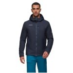 Mammut Wander Insulation Jacket Rime IN Hooded (lightweight, optimal thermal performance) navy blue men's