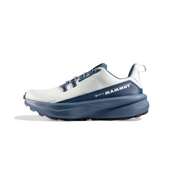 Mammut Aenergy Hike Low GTX Walking Shoes (Multifunctional, waterproof) silver/dark blue Ladies
