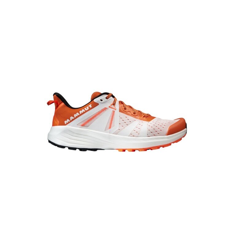 Mammut Trail Running Shoes Saentis TR Low (Multifunctional, lightweight) white/tangerine men's