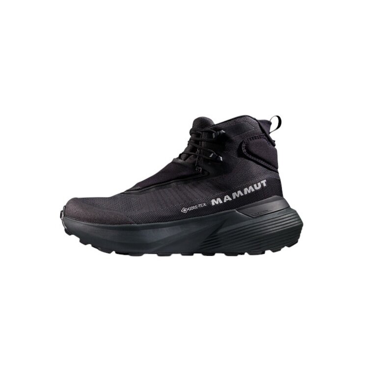Mammut Aenergy Ultra Mid GTX Hiking Shoes (Fast Hiking, waterproof) black/steel grey men's