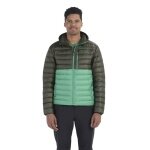 Marmot Winter Down Jacket Highlander Hoody Dark Green/Green Men's