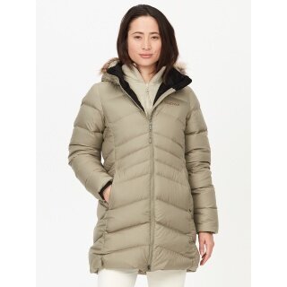 Marmot Winter Coat Montreal (Down Filling, Fleece Lining, Durable, Water-Repellent) Vetiver Grey Ladies