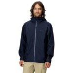 Marmot Wander Jacket / Rain Jacket Minimalist Pertex (waterproof, windproof) navy blue men's