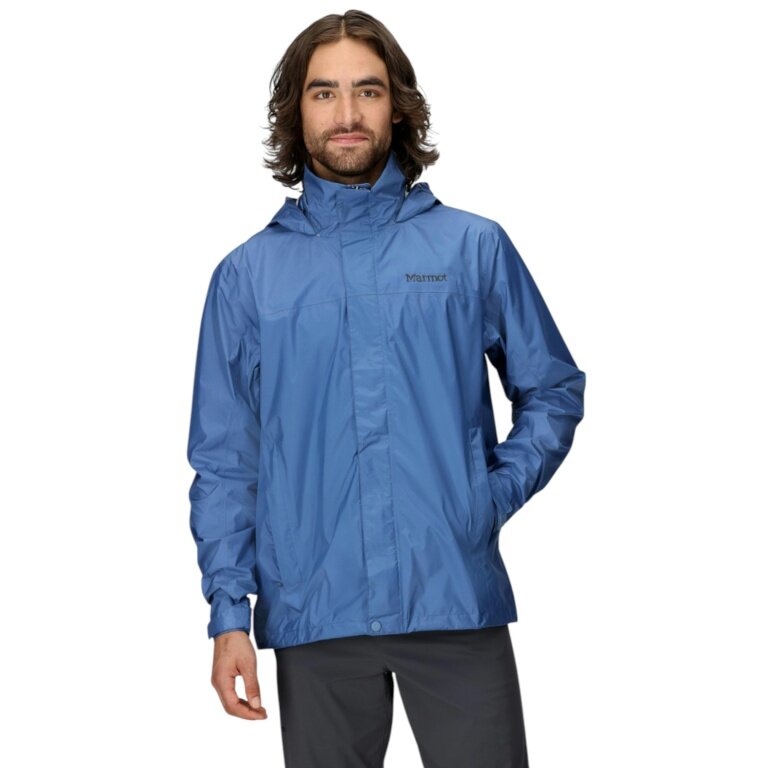 Marmot PreCip Eco Wander Jacket/Rain Jacket (waterproof, breathable, PFC-free) 2025 blue men's