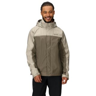 Marmot Wander Jacket/Rain Jacket PreCip Eco (waterproof, breathable, PFC-free) 2025 grey/beige men's