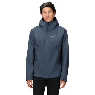 Marmot Wander Jacket / Rain Jacket PreCip Eco Pro (waterproof, PFC-free) 2025 navy blue men's