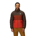 Marmot Winter Down Jacket Ares (warm thanks to down filling, lightweight fabric) brown/red men's