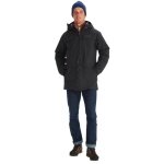 Marmot Winter Jacket Oslo Gore-Tex (waterproof, warm thanks to down filling) black men's