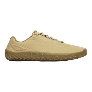 Merrell Minimal Running Shoes Vapor Glove 7 Leather (Barefoot Shoes) Light Brown Men