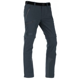 Maul Hiking-Trekking Pants Eiger XT Zipp-Off (long pants and Bermudas in one) dark blue Men