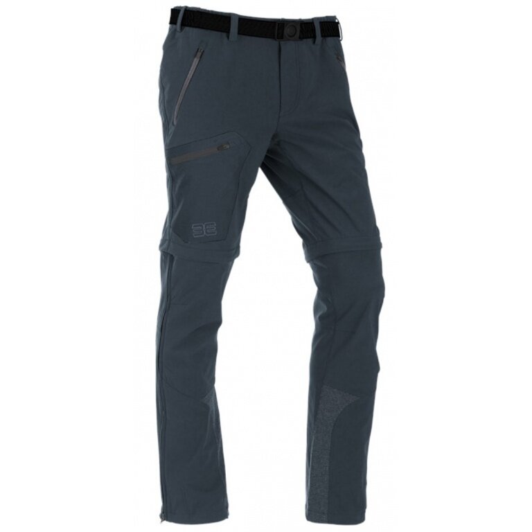 Maul Hiking-Trekking Pants Eiger XT Zipp-Off (long pants and Bermudas in one) dark blue Men